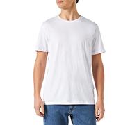 Selected Regular Fit T-Shirt aus Baumwoll-Mix Modell 'ASPEN' in Weiss, Größe M