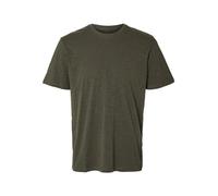 Selected Homme Herren Slhaspen Slub Ss O-Neck Tee Noos T-Shirt