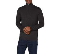 SELECTED HOMME Herren Slhberg Half Zip Cardigan B Noos Sweatshirt, Antracit, L EU