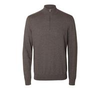 SELECTED HOMME Herren Slhberg Half Zip Cardigan Noos Strickpullover (1er Pack)