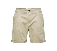 SELECTED HOMME Herren Slhcomfort-gabriel Shorts W Noos, Pure Cashmere, XL