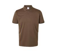 SELECTED HOMME Herren Slhfave Button Ss Polo Noos, Morel, M