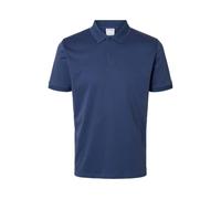 Selected Homme Herren Slhfave Button Ss Polo Noos, Oceana, M
