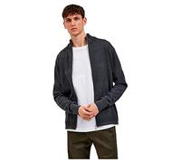 SELECTED HOMME Herren Slhmaine Ls Knit Cardigan W Noos Strickjacke, Dark Grey Melange, M EU