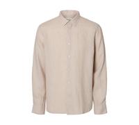 SELECTED HOMME Regular Fit Freizeithemd aus reinem Leinen Modell 'REGKYLIAN' in Sand, Größe XXL