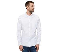 SELECTED HOMME Herren Slhregrick-ox Flex Shirt Ls Noos Hemd, Weiß, L EU
