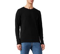 Selected Homme Pullover aus Bio-Baumwolle und Lyocell Modell 'Rome' in Schwarz, Größe S, Artikelnr. 1408738S Schwarz S Herren