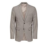 SELECTED HOMME Herren Slhslim-liam Brwn Hounds Blz Flex B Noos, Brownie/Detail:houndstooth, 52