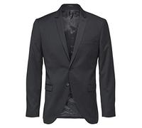 SELECTED HOMME Herren SLHSLIM-MYLOBILL BLZ B NOOS Blazer, Schwarz (Black Black), 98