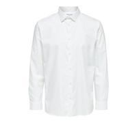 SELECTED HOMME Herren Slhslimethan Shirt Ls Classic B Noos, Bright White, XXS