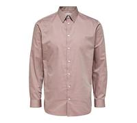SELECTED HOMME Herren Slhslimethan Shirt Ls Classic B Noos, Shadow Gray, S