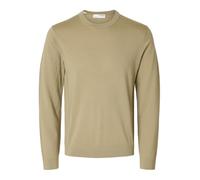 Selected Homme Herren Slhtray Knit Merino Crew Neck Noos Pullover, Kelp, L EU