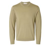 Selected Homme Herren Slhtray Knit Merino Crew Neck Noos Pullover, Kelp, M EU