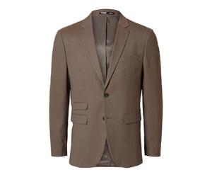 SELECTED HOMME Male Blazer Gewebter Wollgemisch