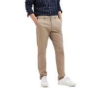 Slim Fit Chino in unifarbenem Design Modell 'NEW Miles' 33/30 men Beige