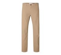 SELECTED FEMME Herren Slh175-Slim Miles Structure Dyed Pant, Pure Cashmere 1, 30W / 32L EU