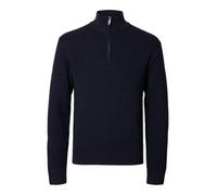 Selected Homme Male Half-Zip Pullover Texturierter