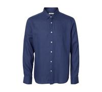 Selected Regkylian Linen Classic Langarmhemd 2XL Oceana