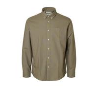 Selected Regrick Oxford Flex Langarmhemd L Vetiver