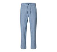 SELECTED Leinenhose SLH172 blau | M