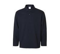 SELECTED HOMME Male Langarm-Poloshirt 100% Baumwoll