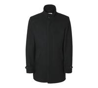 SELECTED HOMME Mantel mit Stehkragen Modell 'NEW REUBEN' in Black, Größe L