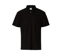 SELECTED HOMME Male Polo Shirt Half-Zip Plissee
