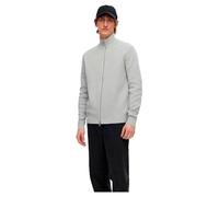 SELECTED HOMME Regular Fit Strickjacke aus reiner Baumwolle Modell 'DANE' in Hellgrau, Größe M
