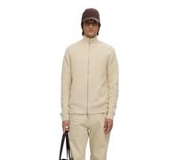 SELETED HOMME Herren SLHDANE LS Knit Structure Full Zip Strickjacke, Oatmeal, Large