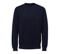 SELECTED HOMME Male Pullover mit Rundhalsausschnitt Langarm