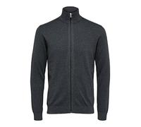 Selected Strickjacke Herren anthrazit, M