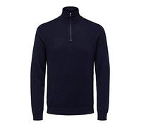 Selected Homme Male Strickpullover Half-Zip | Knitted Jumper