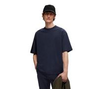 Selected T-Shirt Oscar Relax Fit Kurzarm O‑Neck Sky Captain 2XL