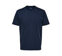 Selected Relax Colman 200 Kurzarm O Hals S T-shirt XXL Navy Blazer (Herstellerartikelnummer: 16077385-NavyBlazer-XXL)