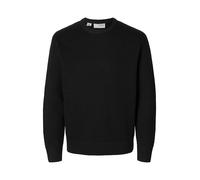 SELECTED HOMME Pullover "Henny" in Schwarz - Größe M | Herren Plussize