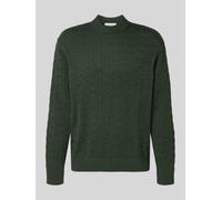 SELECTED HOMME Relaxed Fit Pullover aus reiner Baumwolle Modell 'PHILIP' in Dunkelgruen, Größe S