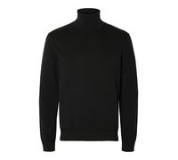 SELECTED HOMME Rollkragen-Pullover "Kris" in Schwarz - Größe XXL | Herren Plussize