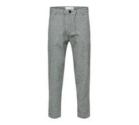 Selected Homme SLHCOMFORT-BRODY LINEN L Sky Captain MIXED W. OATMEAL 16087636 (774542) verschiedene L