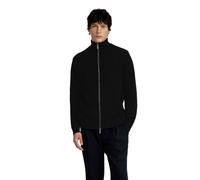 SELECTED HOMME Regular Fit Strickjacke aus reiner Baumwolle Modell 'DANE' in Black, Größe L