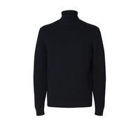 Selected Homme SLHDANE LS KNIT STRUCTURE ROLL NECK S 16099187 Sky Captain (901755) Blau S