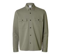 Selected Sweatjacke SLHJACKIE Noos Vetiver Grau XXL