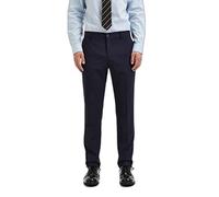 Selected Anzughose Slim Fit mit Knopf- und Reißverschluss Herren 52 Marineblau