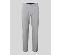 SELECTED HOMME Slim Fit Chino mit Viskose-Anteil Modell '175 SLIM ROBERT FLEX' in Hellgrau, Größe 34/34