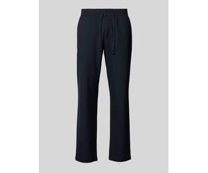 Selected Homme Straight Leg Hose mit Viskose-Anteil Modell 'ROBERT' in Marine, Größe M