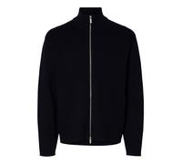 Selected Homme SLHTELLER FN RELAXED ZIP CARDIGAN XL 16099572 Sky Captain (901852) Blau XL