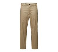 Selected Homme White Mens Chinchilla Pants