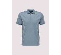 Selected Herren Kurzarm-Poloshirt Fave Regular Fit Bio-Baumwoll-Mix Blue Mirage XL