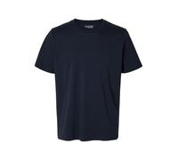 Selected - Lässiges T-Shirt blau - Gr. - S