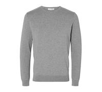 Selected - Langarm Strickpullover grau - Gr. - S