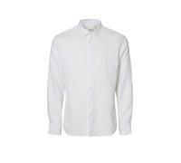 Selected Regkylian Langarmhemd M White